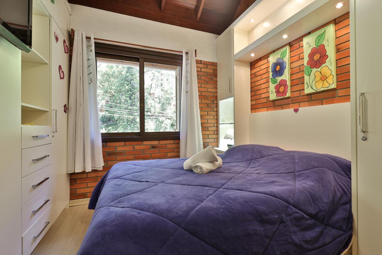 Apartamento aconchegante perto do Lago Gramado Esterno foto